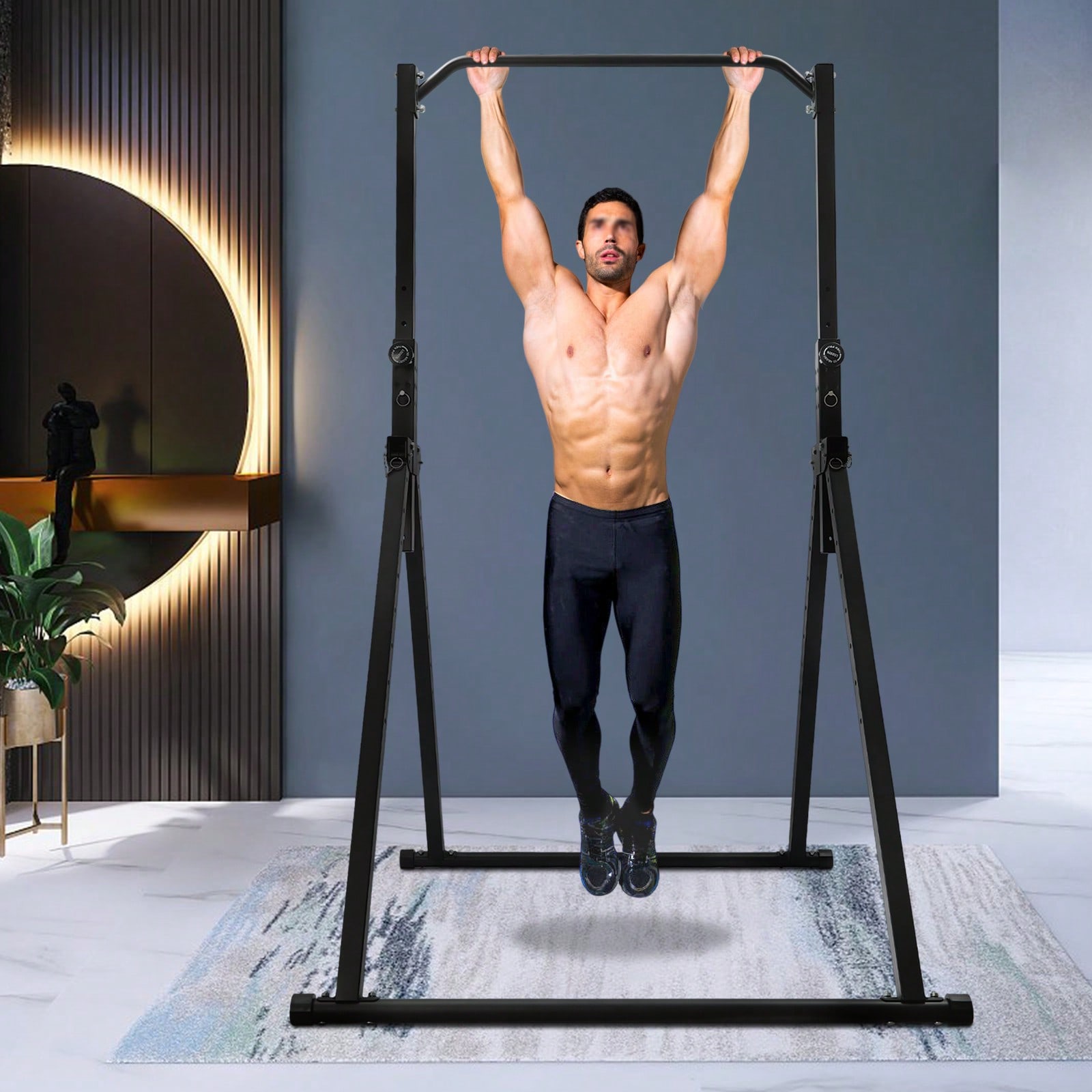 Pull Up Bar - Driehoekige Pull-up Station Pull-up Bar voor