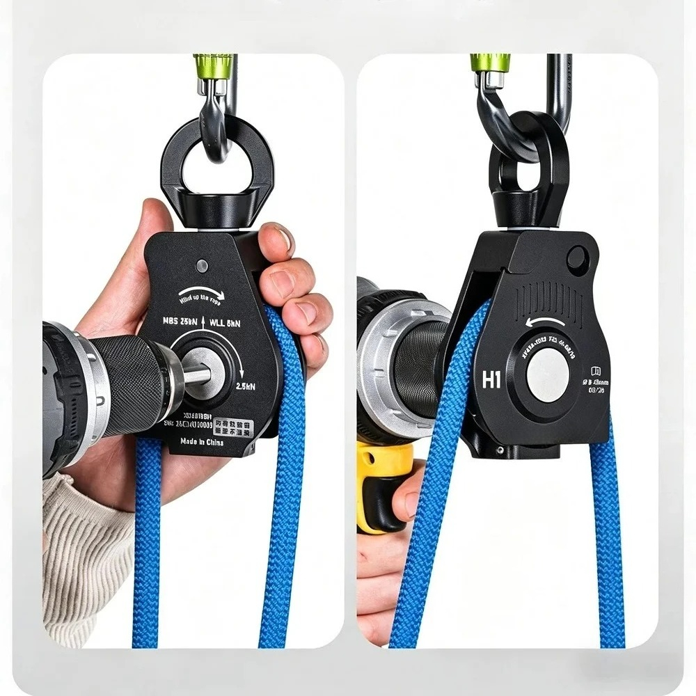 Rope Climb - Elektrische touwoproller Elektrische booropbergkabel met universele