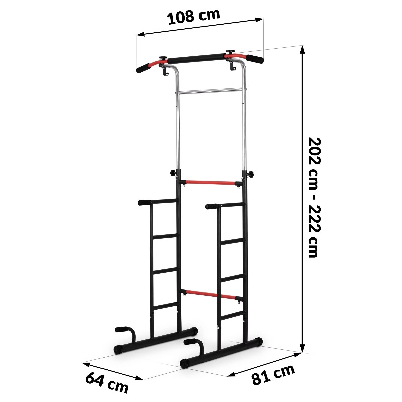 Vrijstaande optrekstang voor p - Pull Up Bar recensie en prijs
