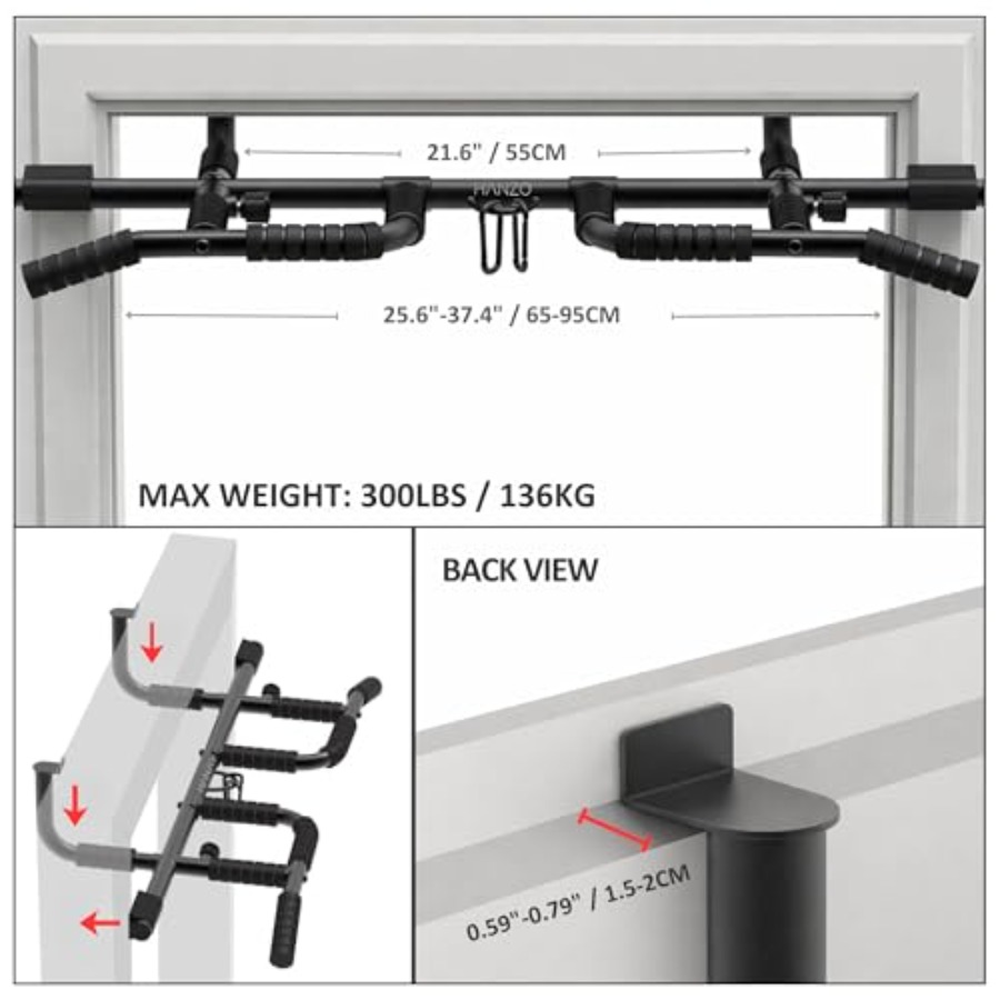 Deurkozijn Pull-up Bar Set met - Pull Up Bar recensie en prijs
