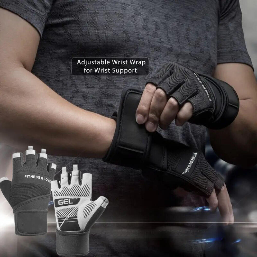 Gymhandschoenen met halve ving - Weightlifting Gloves recensie en prijs