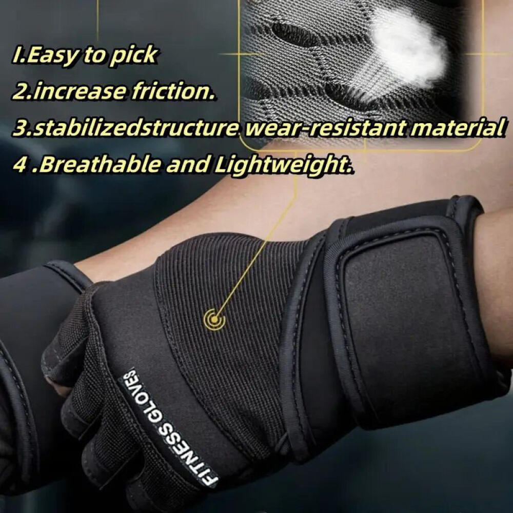 Gymhandschoenen met halve ving - Weightlifting Gloves recensie en prijs